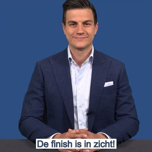 De finish is in zicht!