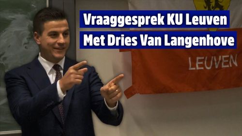 Vraaggesprek KU Leuven met Dries Van Langenhove